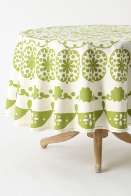 Mina Tablecloth, Round