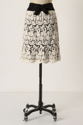 Anthropologie   Openwork Vines Skirt  