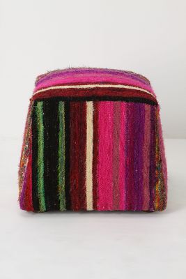 Anthropologie   Kilim Ottoman  