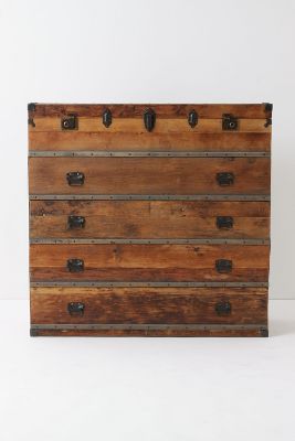 Anthropologie   Traveler Chest  