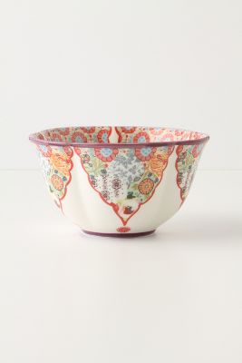 Flourishing Valleys Bowl   Anthropologie