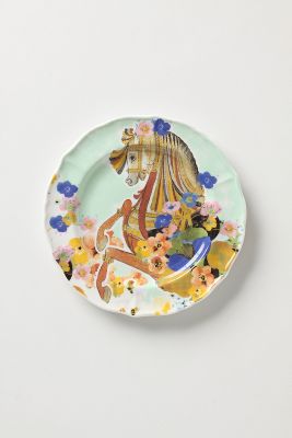 Anthropologie   Carousel Dessert Plates  