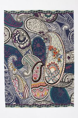 Shanti Paisley Rug   Anthropologie