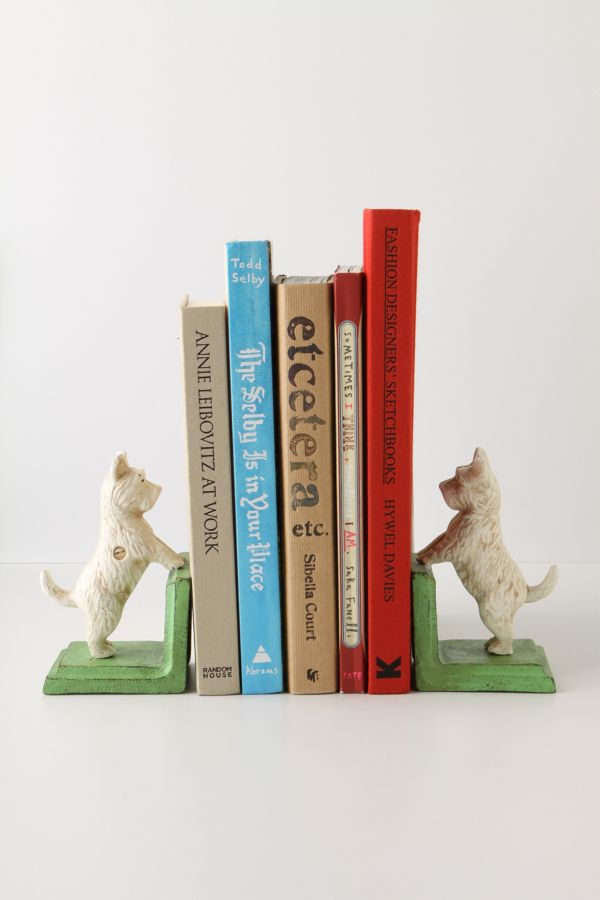 Bentley The Westie Bookends Anthropologie
