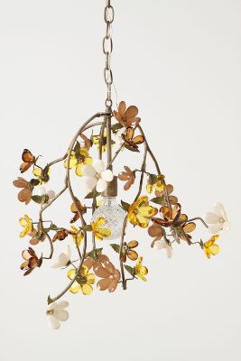 Cherry Blossom Chandelier   Anthropologie