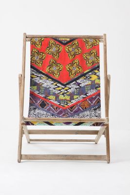 Pemba Beach Chair, Orange   Anthropologie