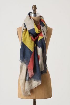 Sea Language Scarf   Anthropologie