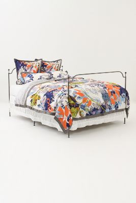 Flying Cranes Duvet Cover   Anthropologie