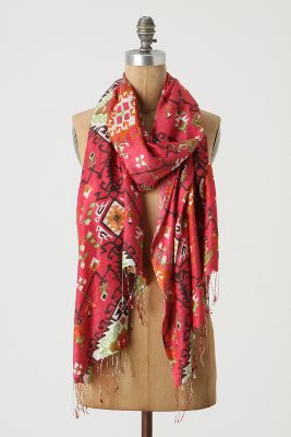 Anthropologie   Iznik Scarf    read 