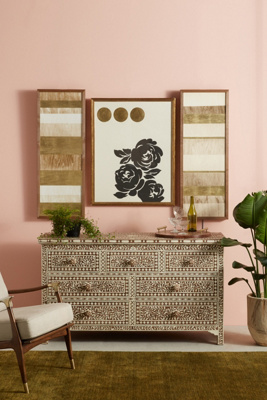 Bone Inlay Seven-Drawer Dresser | Anthropologie