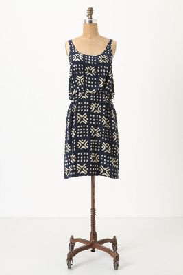 Gameboard Dress   Anthropologie