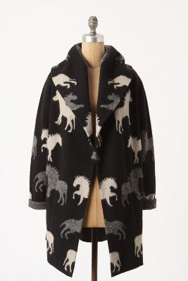 Dressage Sweatercoat   Anthropologie