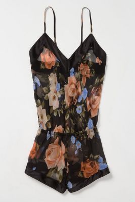 Damask Rose Romper