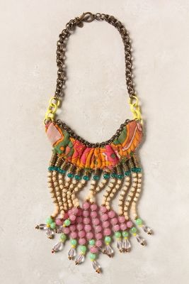 Luya Bib Necklace   Anthropologie