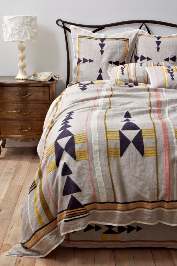 Anthropologie Inspired Bedding Easy Craft Ideas