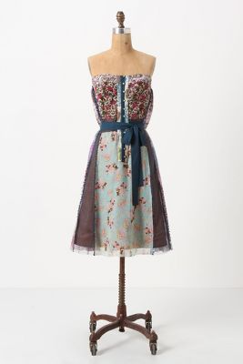 Wilderflora Patchwork Dress   Anthropologie