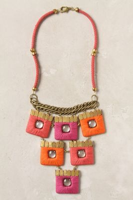 Ramparts Bib Necklace   Anthropologie