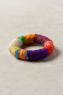 Fabrice Silk Bangle   Anthropologie