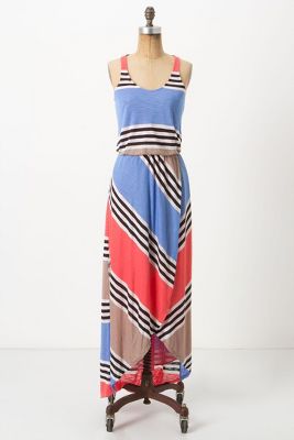 Between Lines Maxi Dress   Anthropologie