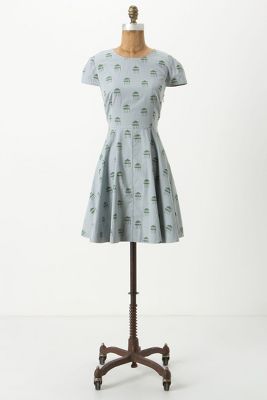 Sukiya Poplin Mini Dress   Anthropologie