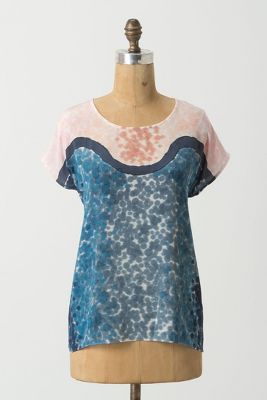 silk dress   Anthropologie