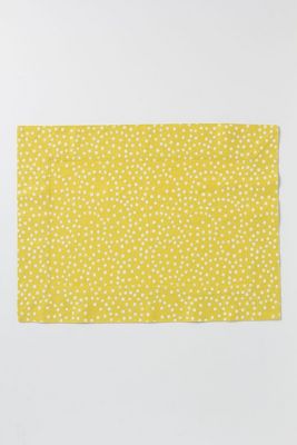 reverse dotted placemat citron $ 16 00