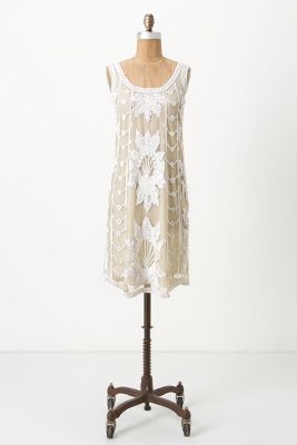 Mod Gardenia Shift   Anthropologie