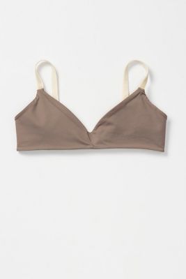 Sherbet Seersucker Bikini Top   Anthropologie