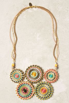 Stellar Bib Necklace   Anthropologie