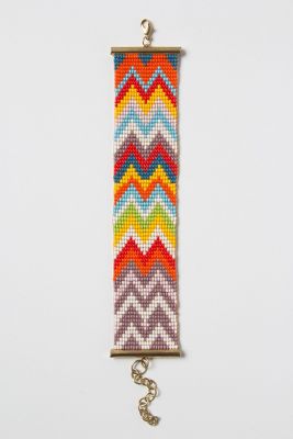 Zigzagged Bracelet   Anthropologie