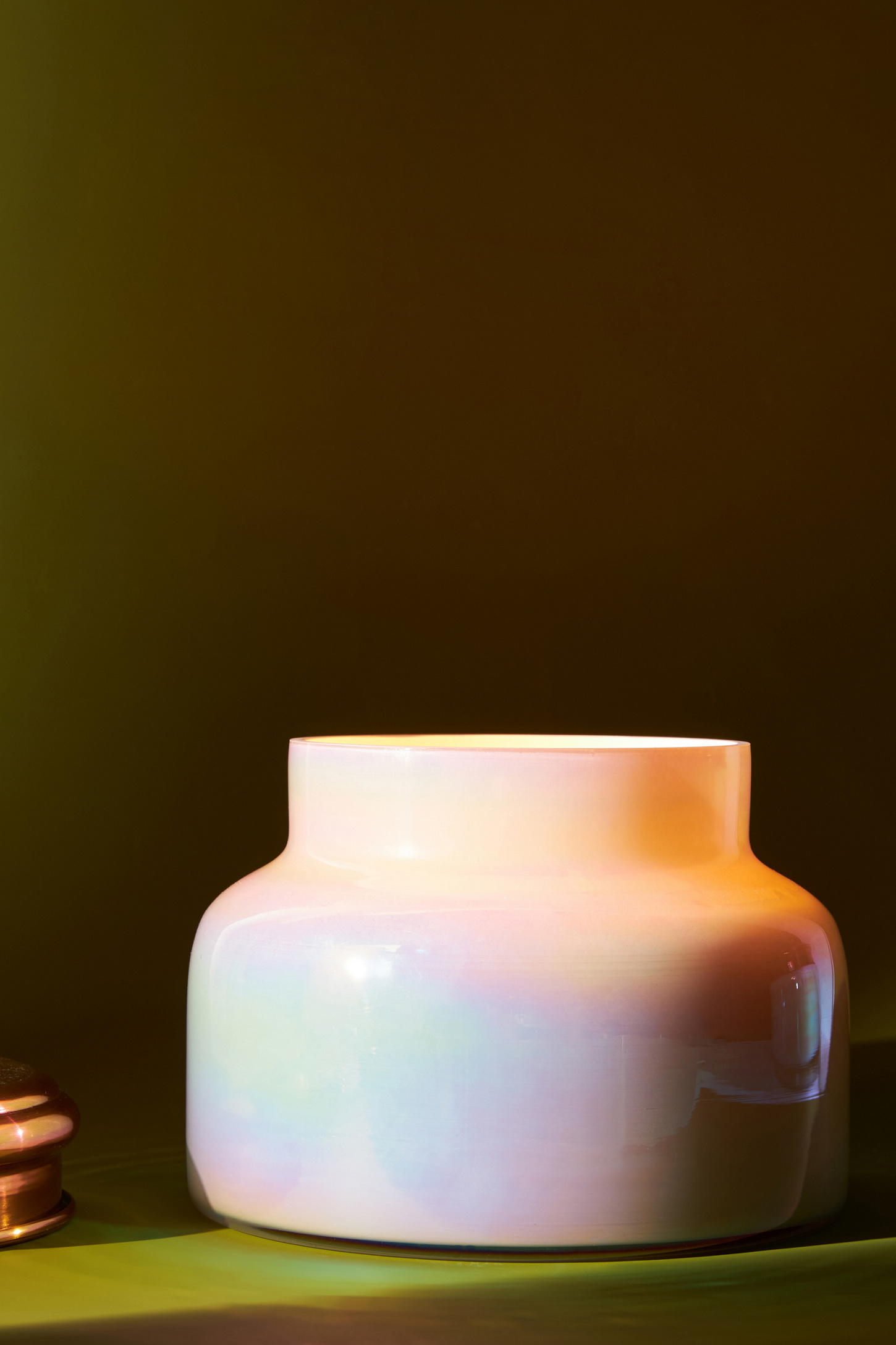 capri candle giant glass mercury anthropologie candles volcano jar iridescent