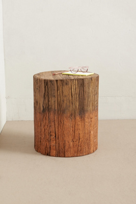 Reclaimed Wood Side Table Anthropologie