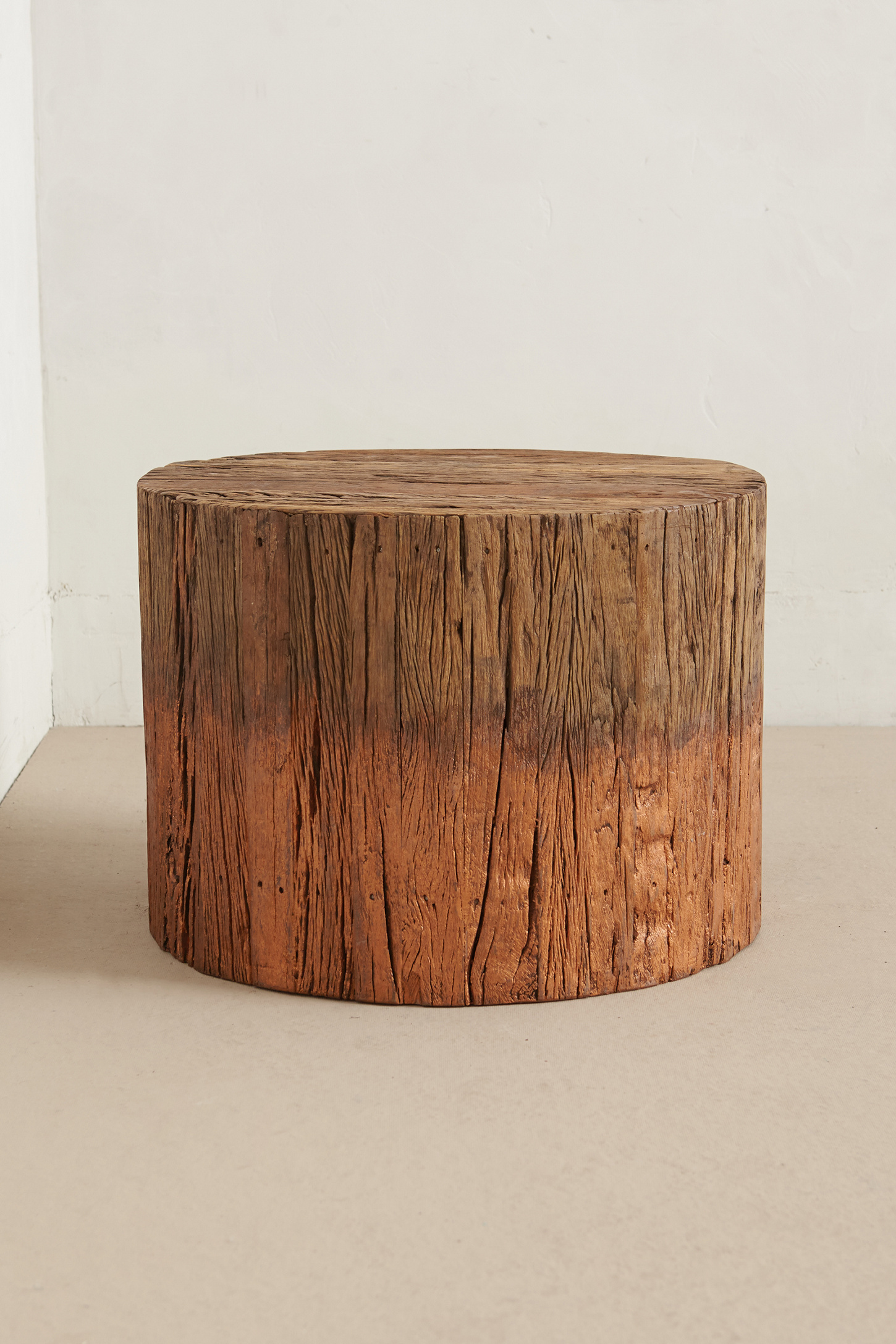 Reclaimed Wood Side Table | Anthropologie