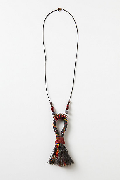 Dithyramb Tassel Necklace - anthropologie.com