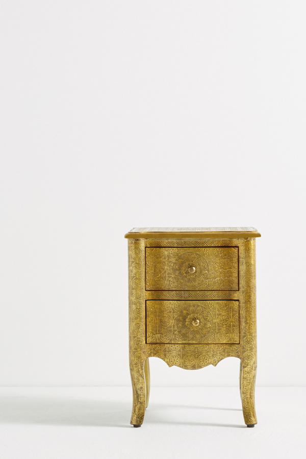 HandEmbossed Nightstand Anthropologie