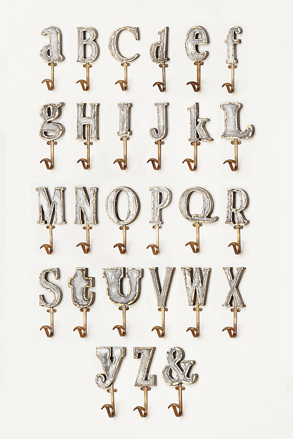 Slide View: 2: Marquee Letter Hook