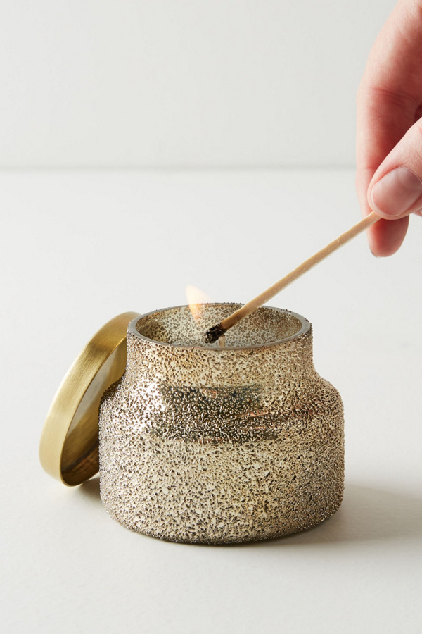 Mini Capri Blue Jar Candle Anthropologie