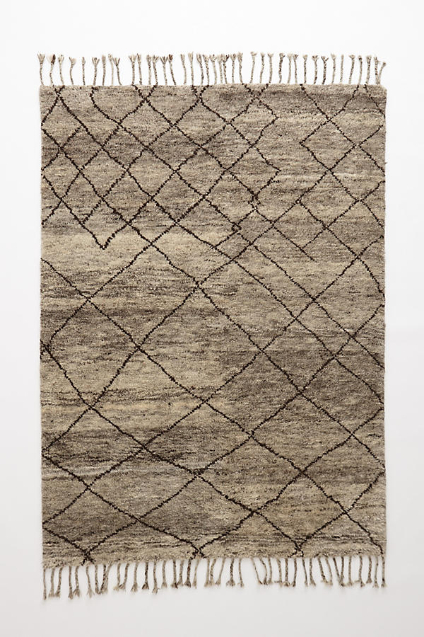 Slide View: 1: Hand-Knotted Adras Rug