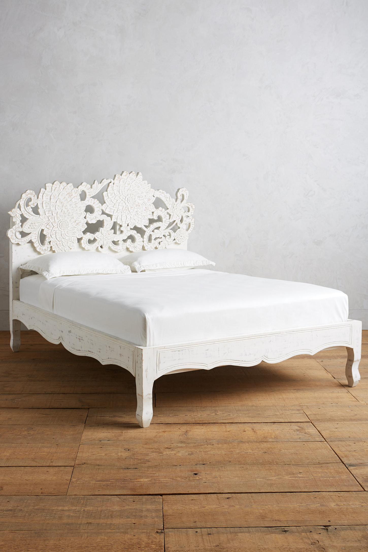 Handcarved Lotus Bed Anthropologie