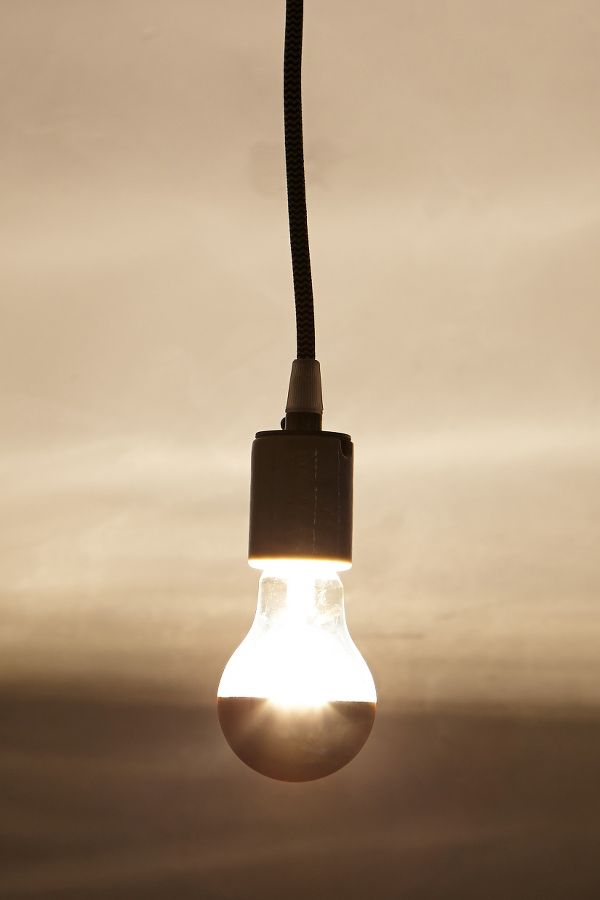 Half Gold Light Bulb | Anthropologie