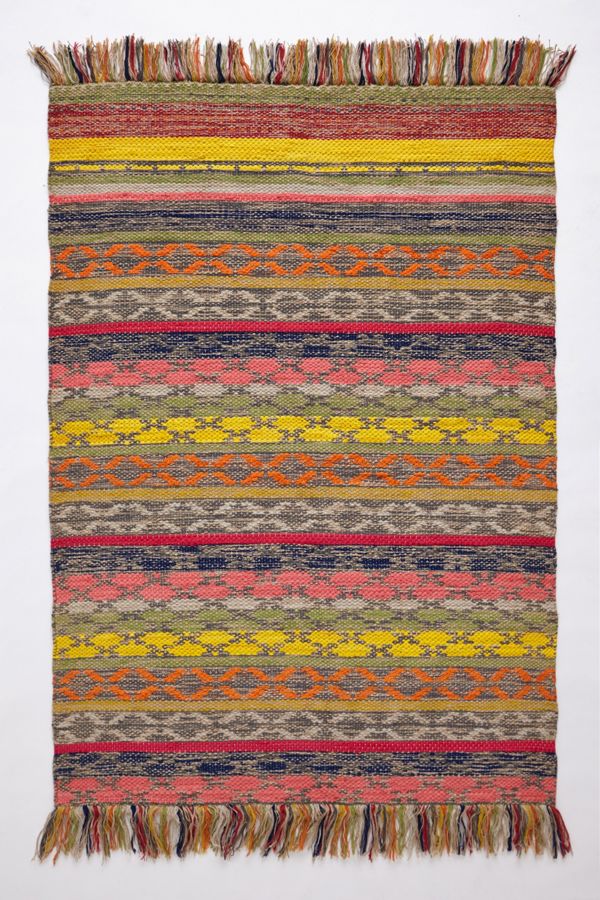 Fringed Monterey Rug | Anthropologie