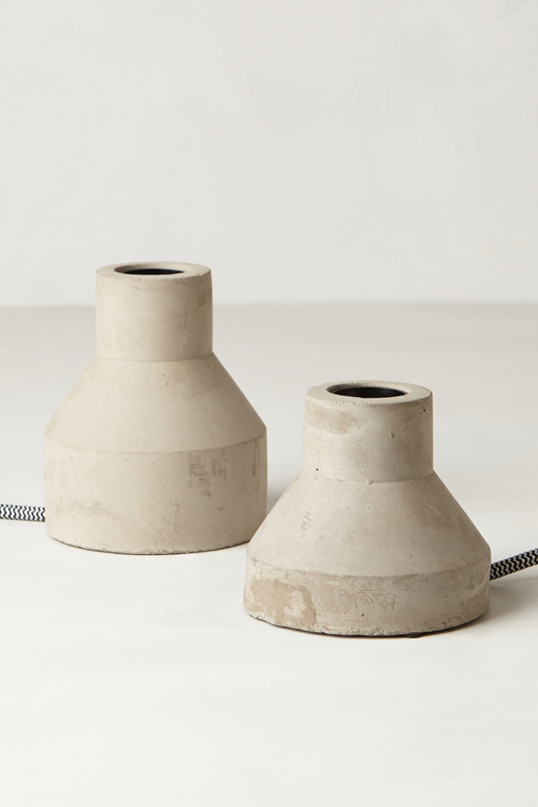 Paved Pedestal Lamp Base Anthropologie