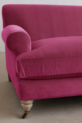 Velvet Willoughby Sofa, Wilcox Anthropologie
