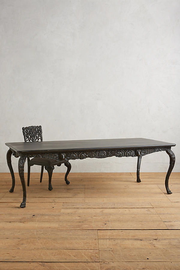 Handcarved Menagerie Dining Table