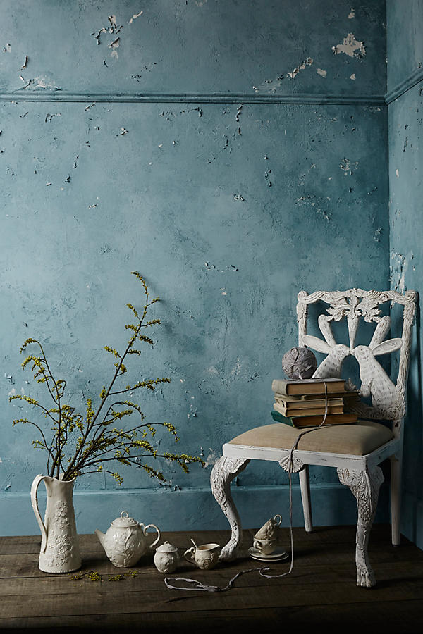 Slide View: 2: Handcarved Menagerie Rabbit Dining Chair