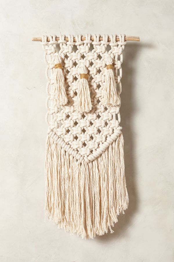 Small Macrame Tapestry Anthropologie