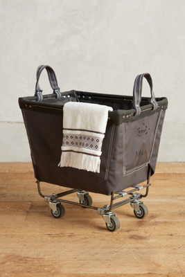 STEELE CANVAS BASKET CORP. SMALL MOBILE CANVAS BIN