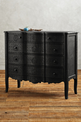 HandEmbossed FiveDrawer Dresser Anthropologie