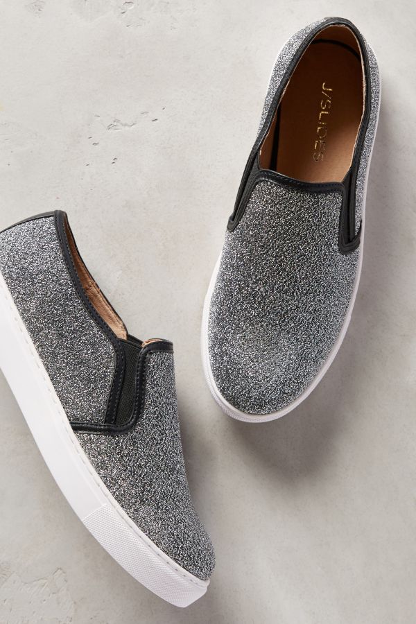 J Slides Pewter Sneakers | Anthropologie