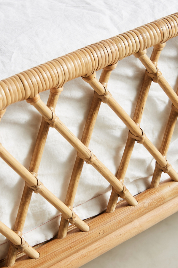 Curved Rattan Bed Anthropologie